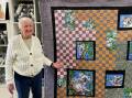 Dulcie Ryan, Warialda, with the koala quilt she made that has been raffled off to support the Australian Koala Foundation's conservation efforts. Picture supplied 