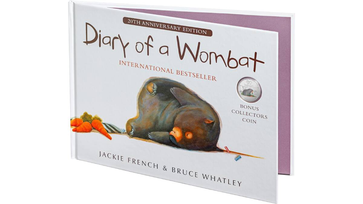 Diary of a Wombat has been read and loved by generations of Australians. Picture: Supplied