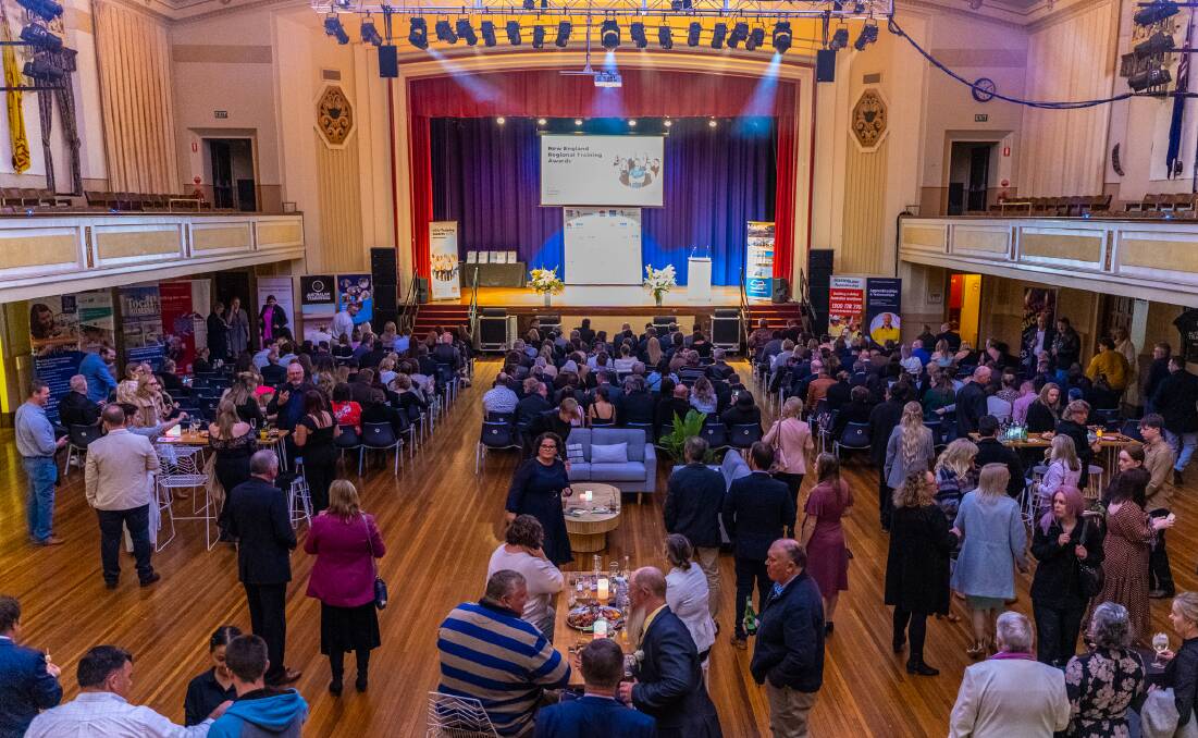 Gala: The awards were held at the Tamworth Town Hall on Friday night. Photo: Indigico Creative.