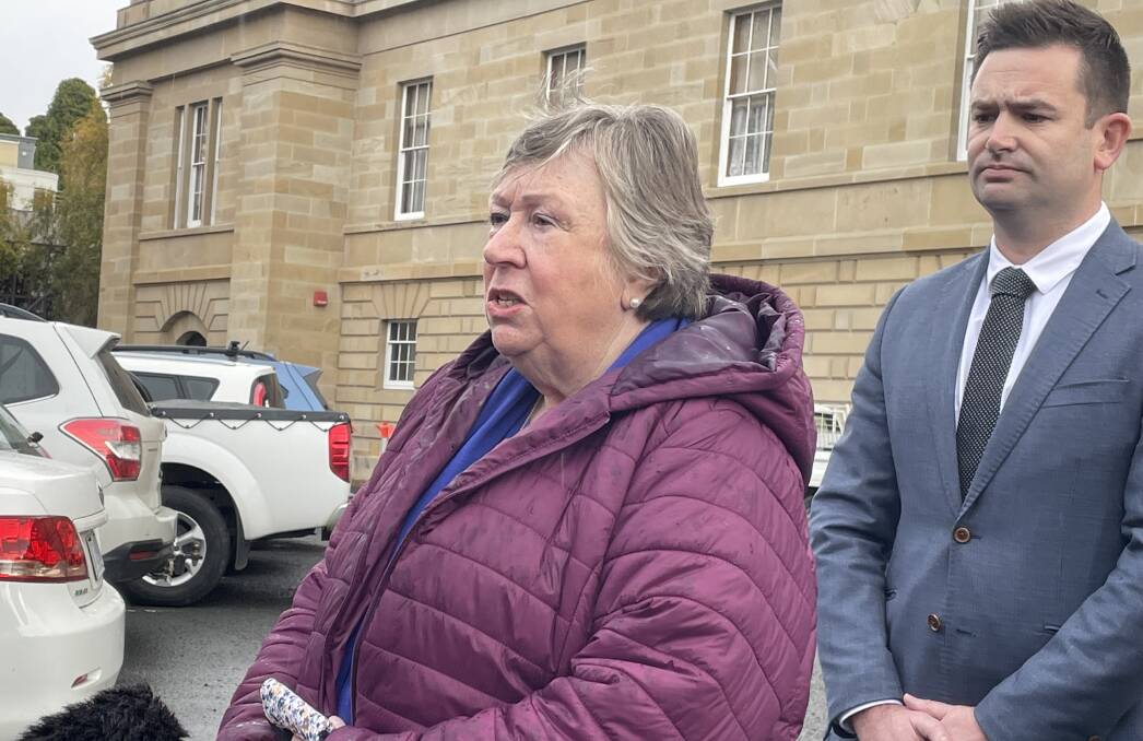 Jean Kingston was one of six residents to attend Parliament House to hear the premier and housing minister answer questions about the plight of renters. Picture: Adam Holmes