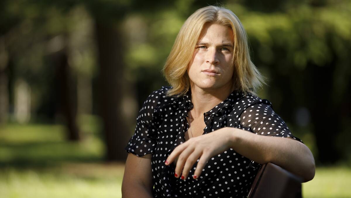 Canberra's Hannah Mouncey has warned of the impact national debates on trans-rights has on transgender Australians. Pictures: Sitthixay Ditthavong.