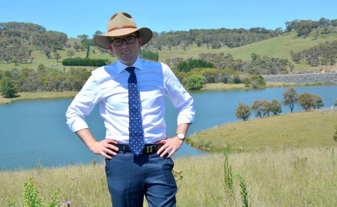 Member for Northern Tablelands Adam Marshall is encouraging irrigators and community members to provide their feedback to the state government on the draft Border Rivers Regional Water Strategy. Photo: supplied