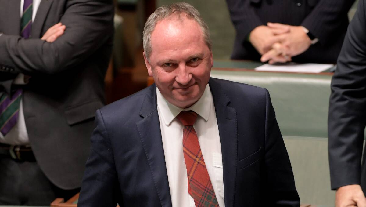 Barnaby Joyce will return as Nationals Leader. Picture: Getty Images