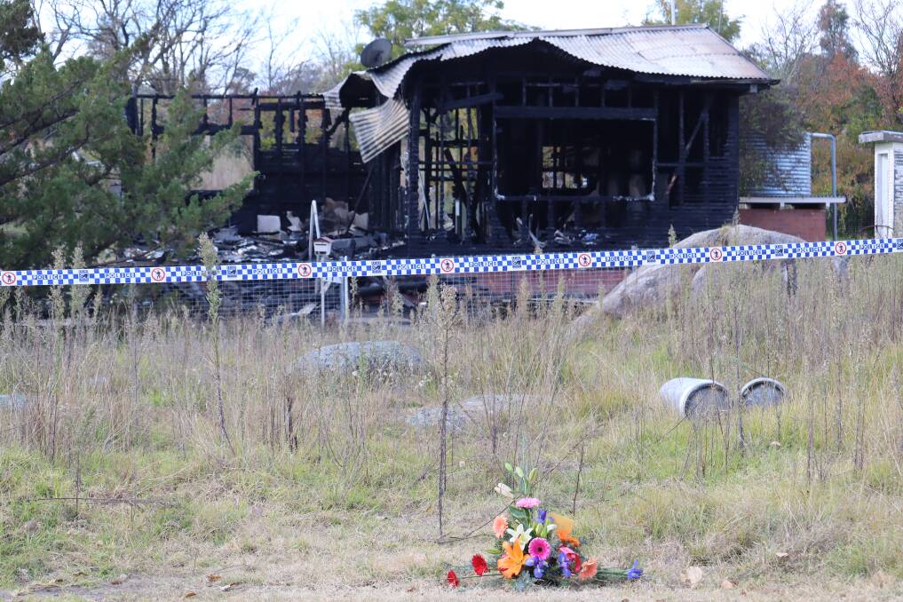 ONGOING: New England police confirmed one person had died in the fire, but investigations into the cause of the blaze are still continuing. Photo: Jacinta Dickins
