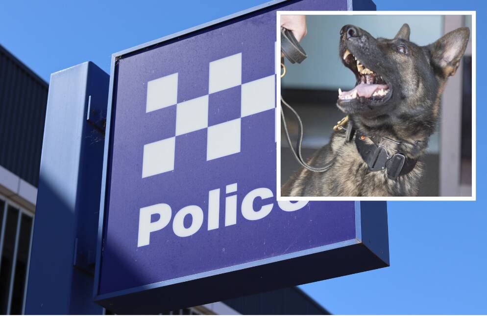 NUMBERS: Police have brought in extra resources, including the dog squad, for Operation Impact targeting property crime in Moree. 