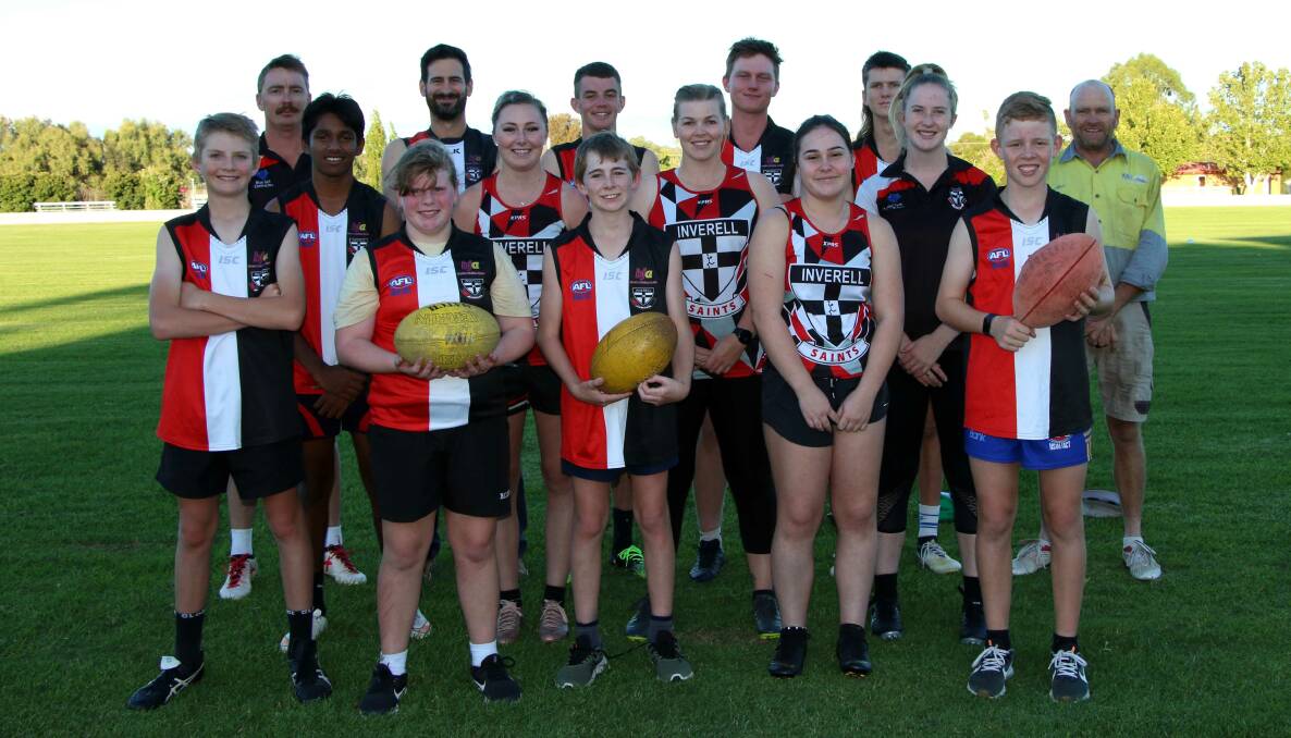 BOOST: The Inverell Saints are one of 16 community groups to receive a donation from Sapphire Wind Farm.
