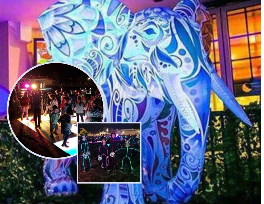 GLOW: Glow Up Events set to bring 'Inverell Gets Its Glow On' to life on Saturday. Photos: Contributed.