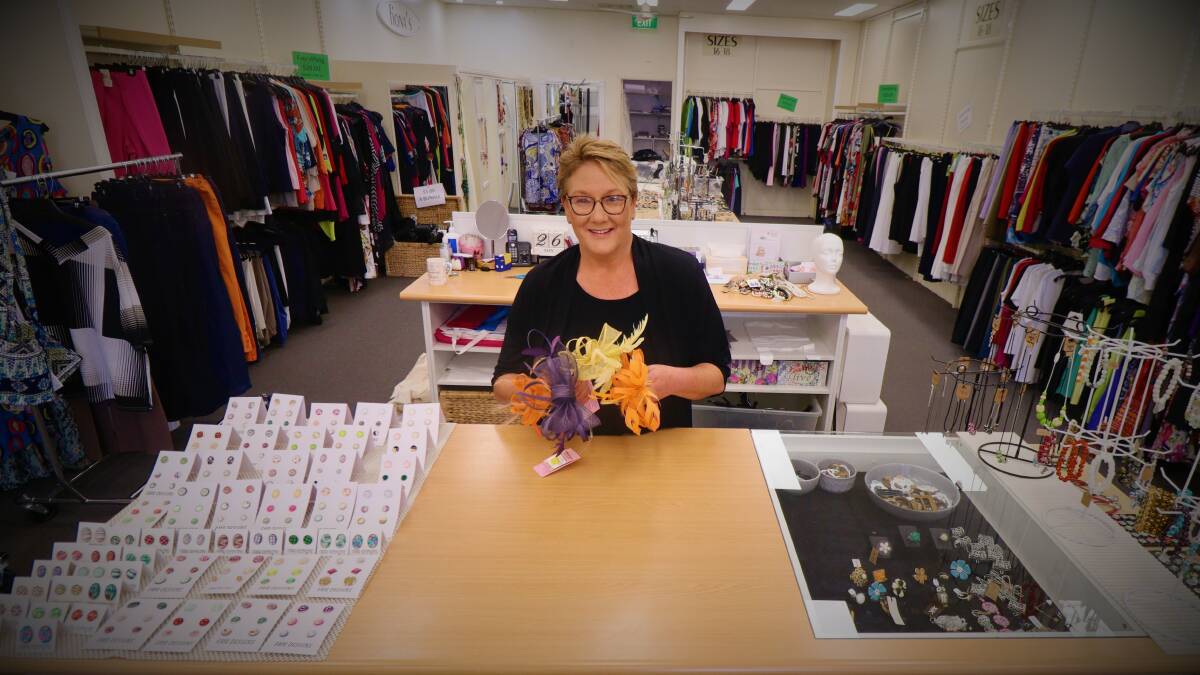 FAREWELL: Fiona Ritchie is closing down Inverell's Fiona's Fashions and saying goodbye to her beloved friends, customers. Photo: Jacinta Dickins
