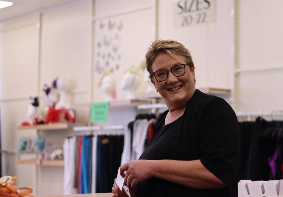 TRIPPLE 'F' THREAT: Fiona Ritchie said her almost 20 years at Fiona's Fashions had been about friendship, fashion and fundraising. Photo: Jacinta Dickins