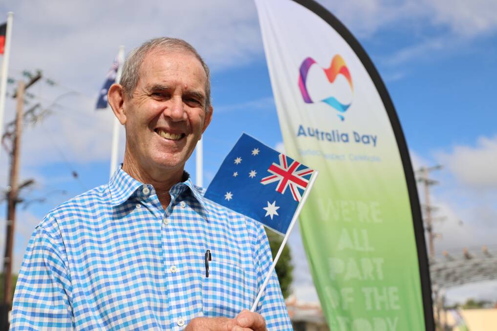 VALUED: As a long-serving volunteer for numerous sports, cultural, church and environmental groups, former teacher Dick Hudson was humbled to be named Inverell's Citizen of the Year. Photo: Jacinta Dickins
