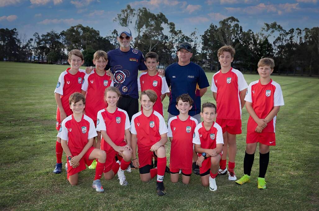 CHANCE: Inverell's Under 12 Football squad got the opportunity to show Craig Foster what they were all about. Photo: Supplied