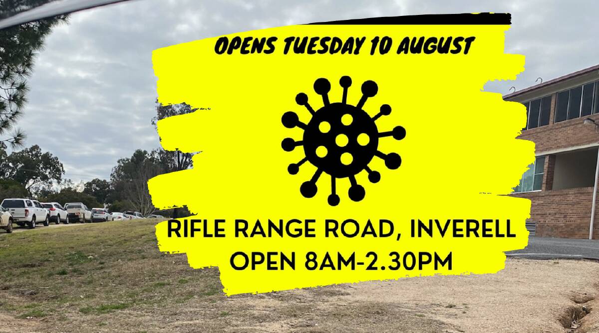 Inverell now has another option to get tested for COVID-19 on Rifle Range Road.