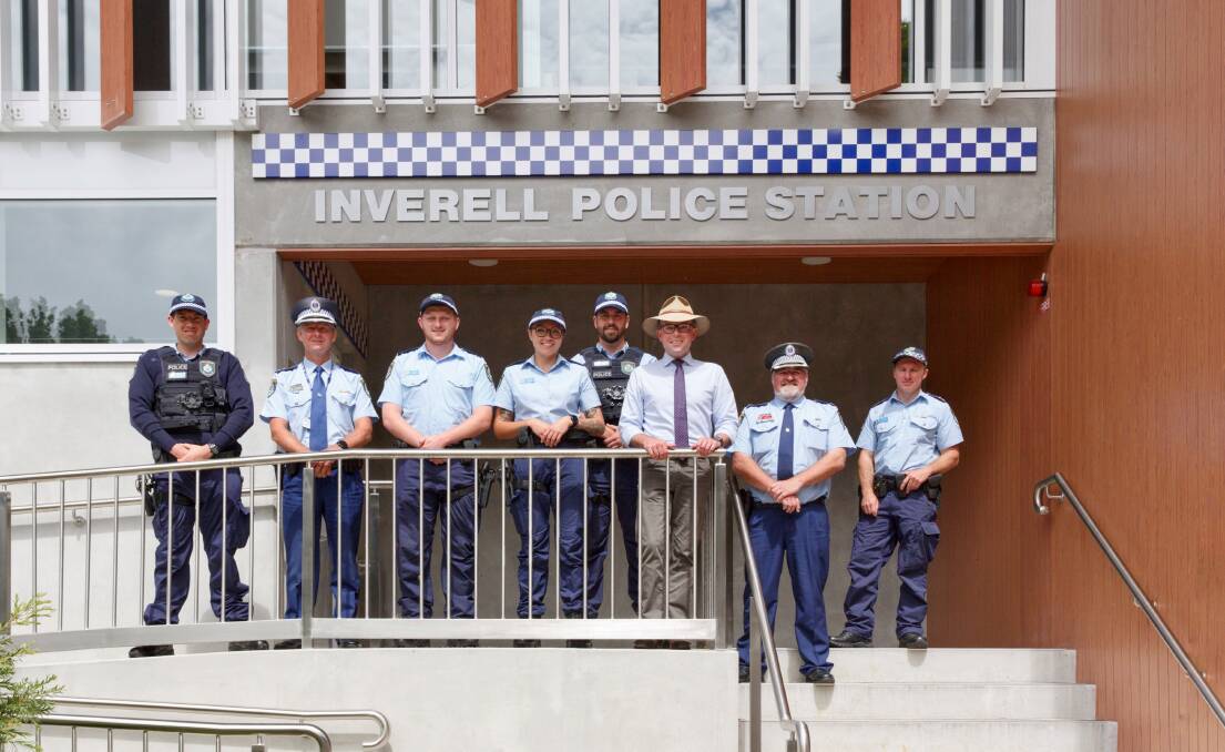 BEATING: Four new police officers have joined the New England Police District ranks and will be stationed in Moree, Armidale and Inverell. Photo: Supplied