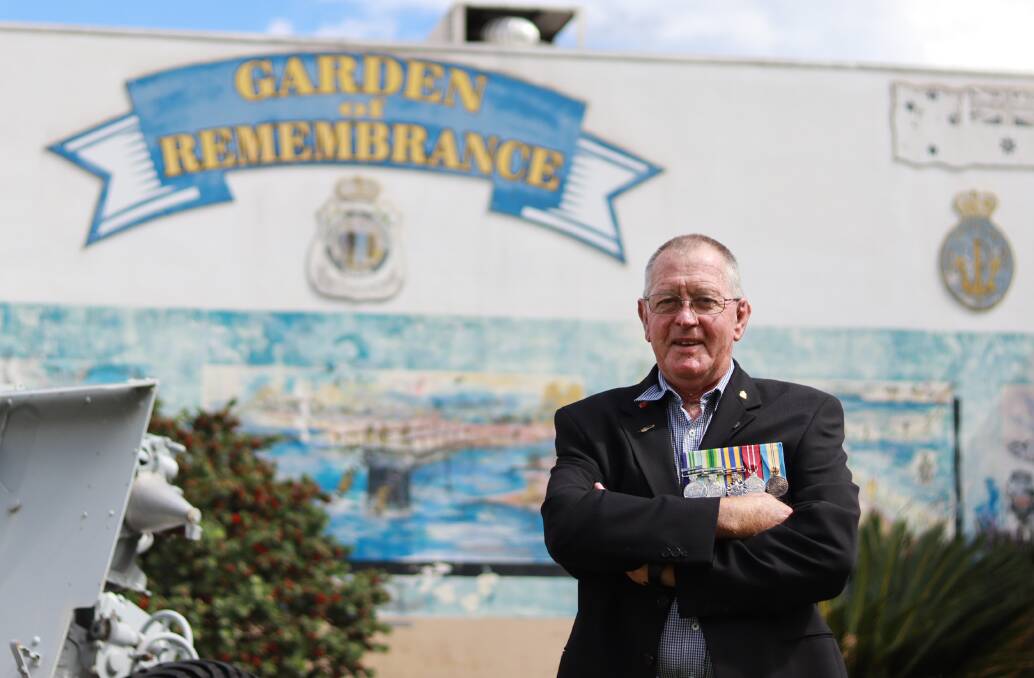 REMEMBER: Inverell RSL Sub Branch honorary secretary Rick Ellis is looking forward to Anzac Day events, which will be "100 per cent" bigger than last year. Photo: Jacinta Dickins