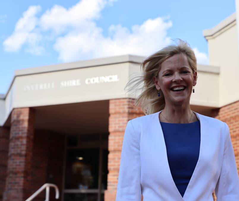 PASSION: There isn't anything happening in the Inverell Shire that our new deputy Mayor Kate Dight isn't passionate about, as she hopes to lead council in showing courage for change. Photo: Jacinta Dickins