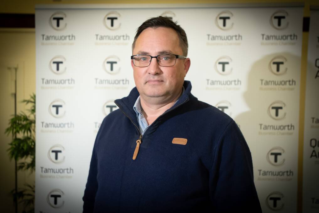 Matthew Sweeney, Tamworth Business Chamber President, has lauded ViewJobs as the platform needed for regional and rural communities. File picture by Peter Hardin.