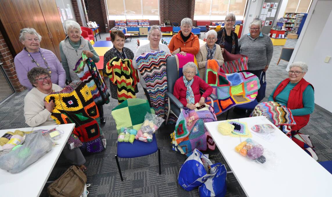 HELP: Inverell Knitters are calling out for yarn donations as they experience a supply drought. Photo: Jacinta Dickins