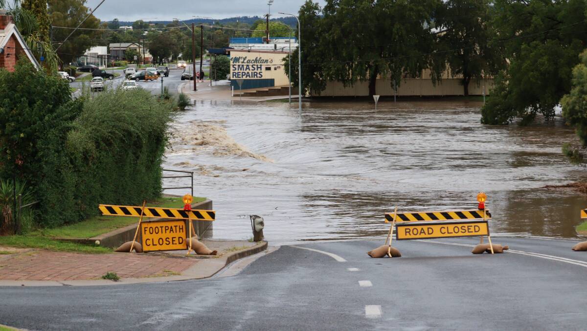 COST: The cost of the floods across the Inverell Local Government Area has reached the $8 million mark. Photo: Jacinta Dickins