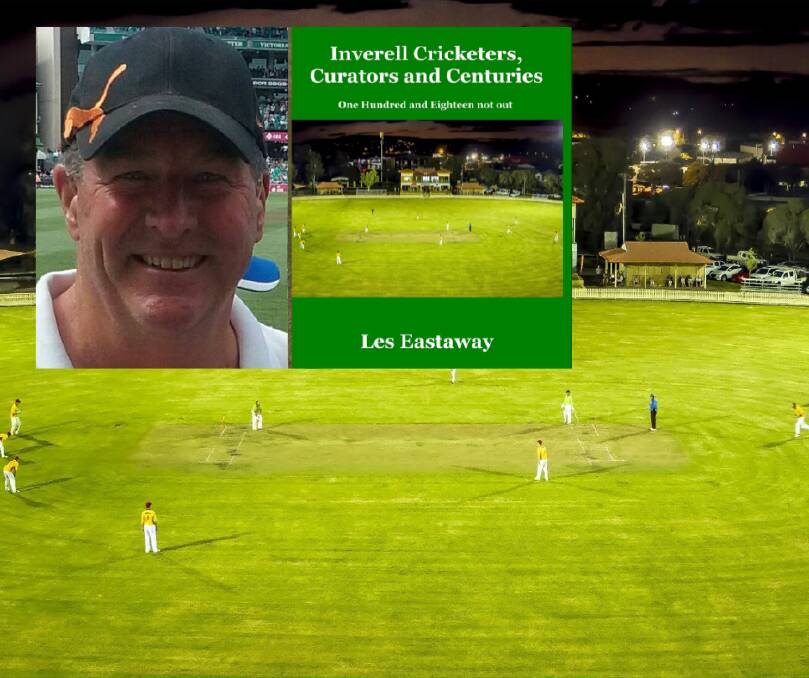 TAKE OFF: Les Eastaway has written a book filled with Inverell's Cricket history, containing 100s of photos, and will be launching at the Inverell RSM Club on Sunday.