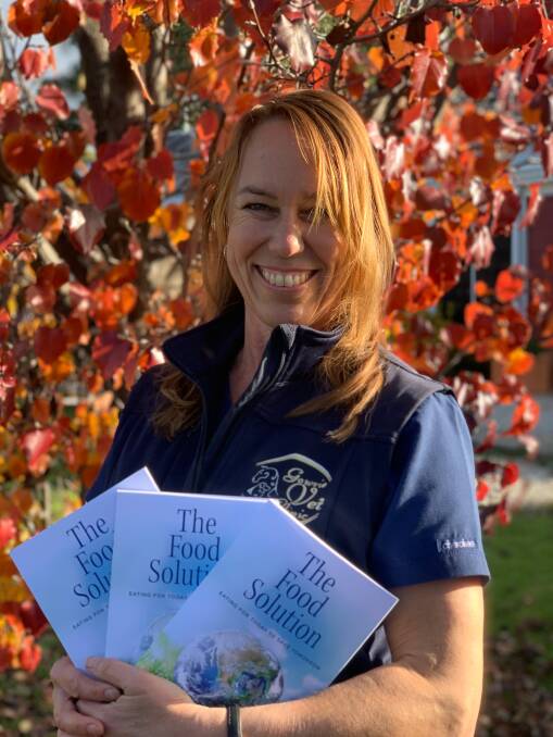 POSITIVE CHANGE: Inverell's Dr Gundula Rhoades has written and launched her book 'The Food Solution: Eating for Today to Save Tomorrow'. Photo: Supplied