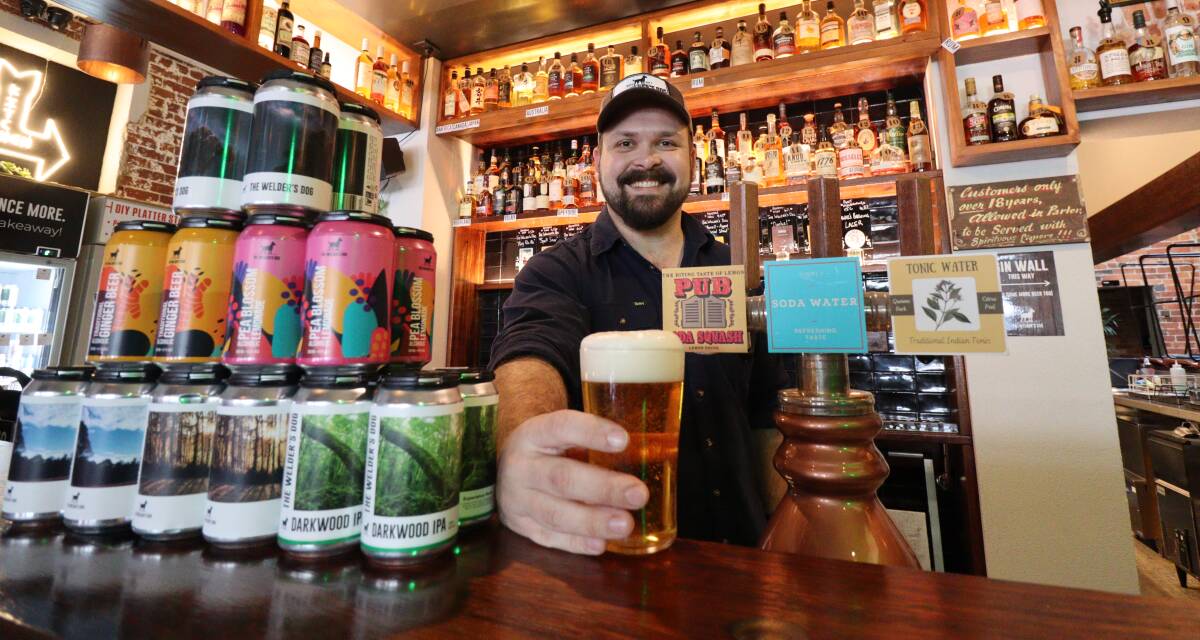 ALE TALE: Inverell's Daniel Lowe talks all things craft beer and shares his journey of passion in honour of National Beer Lover's Day. Photo: Jacinta Dickins