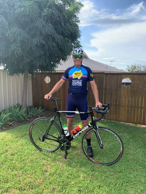 READY: Inverell's Michael Jorgensen is preparing for the Tour de Cure from Newcastle to Coffs Harbour. Photo: Supplied