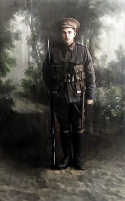 William Lyall, killed in action during WWI. 