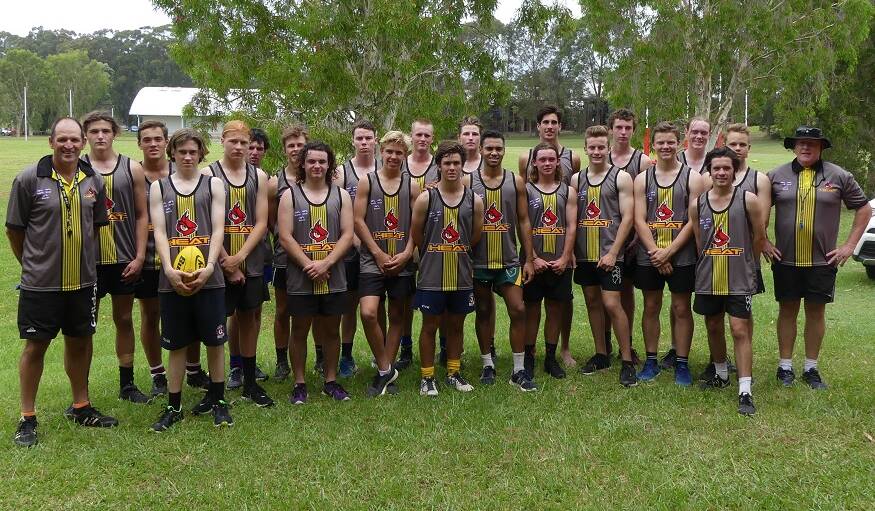 CREAM OF THE CROP: The Northern Heat, featuring nine players from the North West, came together for the first time on Sunday. Photo: Supplied 