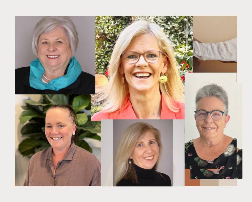 Sisters are doing it for themselves: The five newly elected female councillors for Inverell Shire. Pictures: supplied.