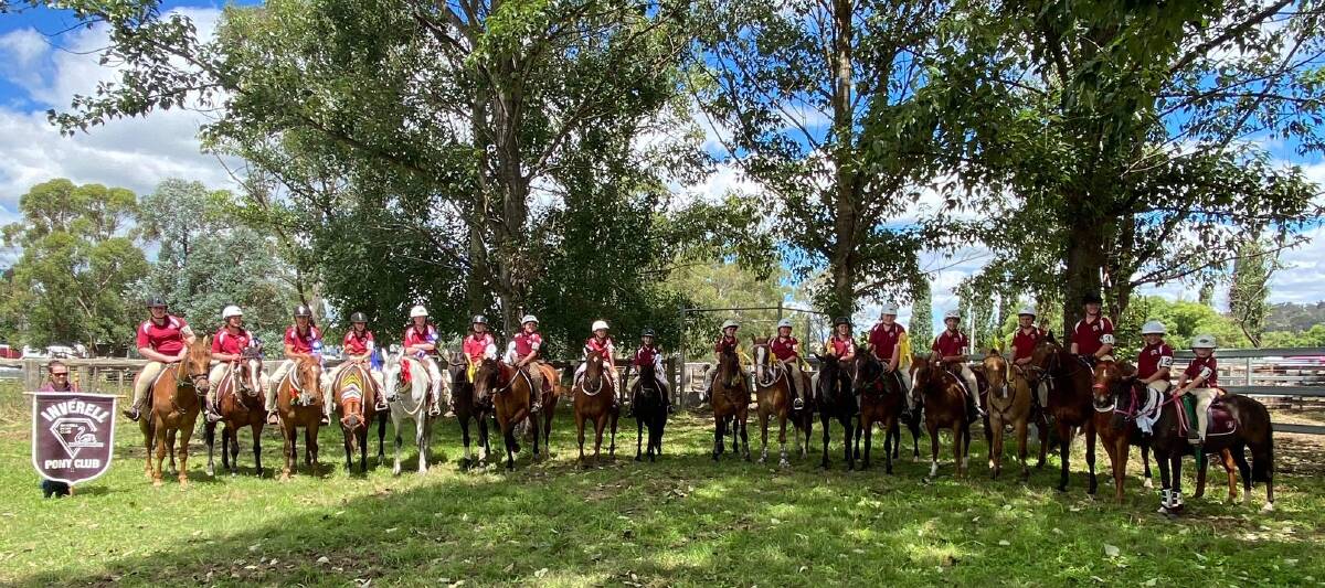 EQUINE ENTHUSIASTS: The Inverell Pony Club was out in force at the recent Zone 13 Annual Jamboree which was held over three days at the Walcha Showground. 