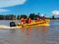 The Armidale SES crew helped out with the recent floods in Grafton