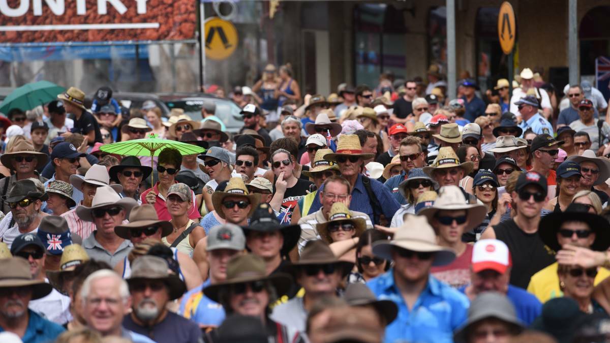  Tamworth Country Music Festival will always attract a crowd.
