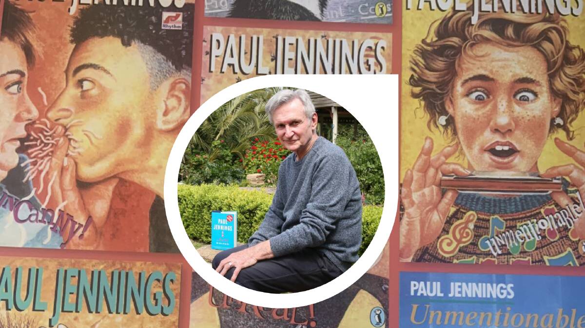 Untwisted: Author Paul Jennings' latest work gives readers an insight into the man behind the popular children's stories. Inset photo: Mark Witte