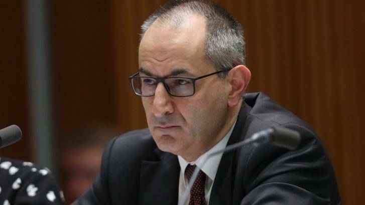 Immigration secretary Michael Pezzullo took aim at the "unworldly" audit office after another critical report. Photo: Andrew Meares
