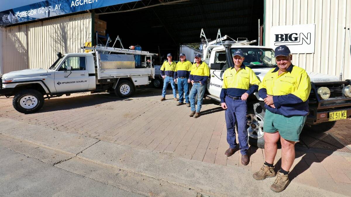 DOWN TO BUSINESS: McGregor Gourlay has expanded its water services team to provide customers with high levels of services and innovation in water technology. Visit the team in Hope Street, Warialda.