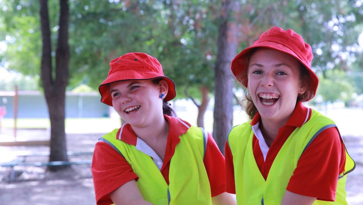 PLAYGROUND PALS: Year 6 students take on leadership roles both in and out of the classroom.