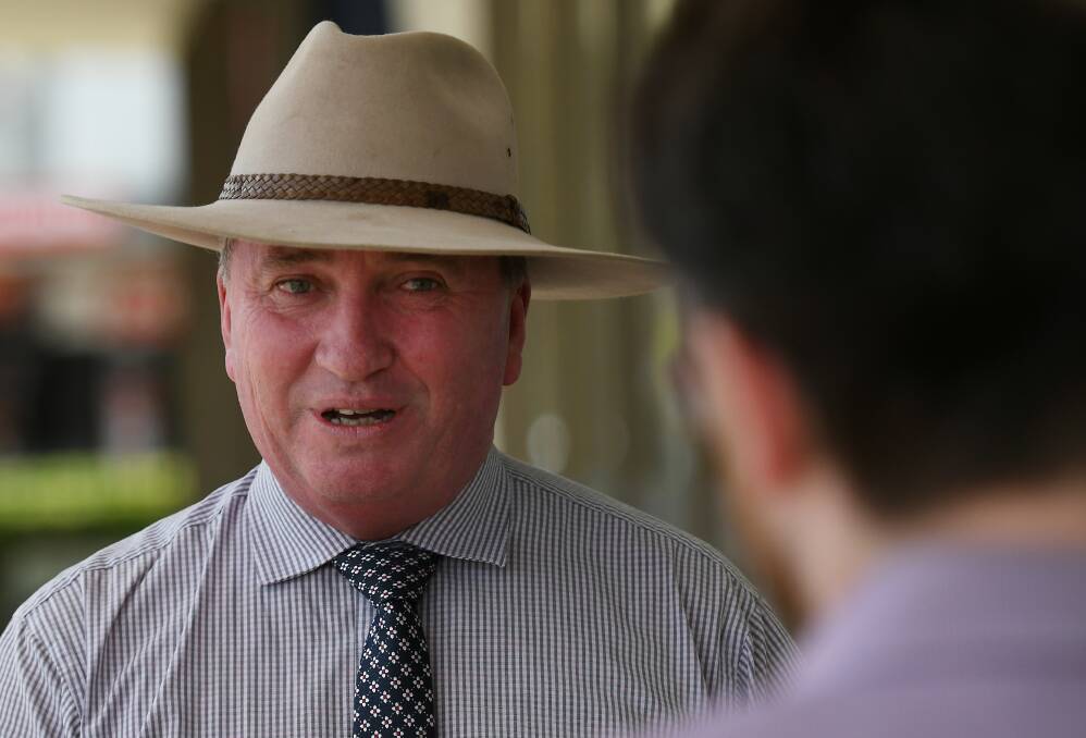 Barnaby Joyce says he pressured prime minister to call royal commission