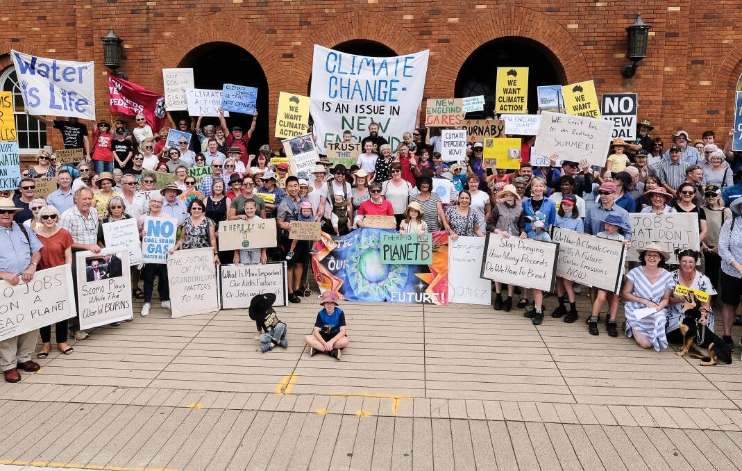 Glenn Morris joins regional demand for climate action