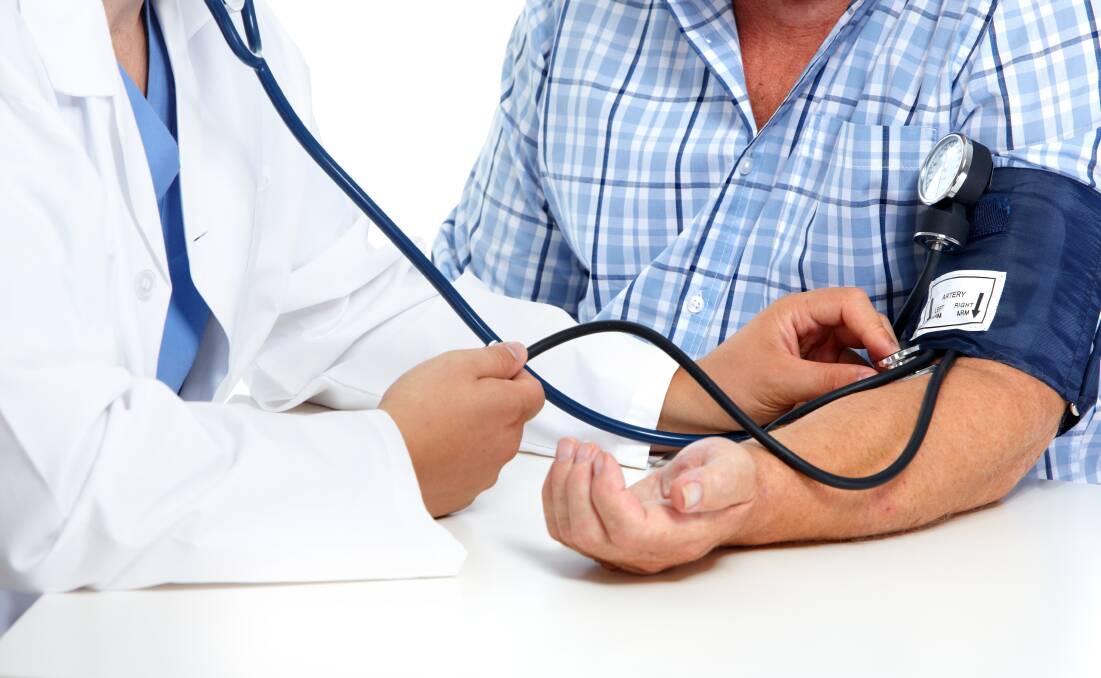 Proactively controlling your blood pressure is very important to your long term health. Picture Shutterstock