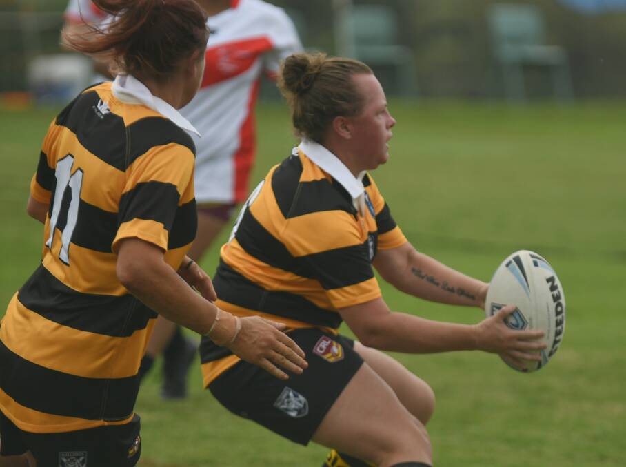 INSPIRATIONAL: Tigers captain Amy Barraclough has delivered another strong performance.