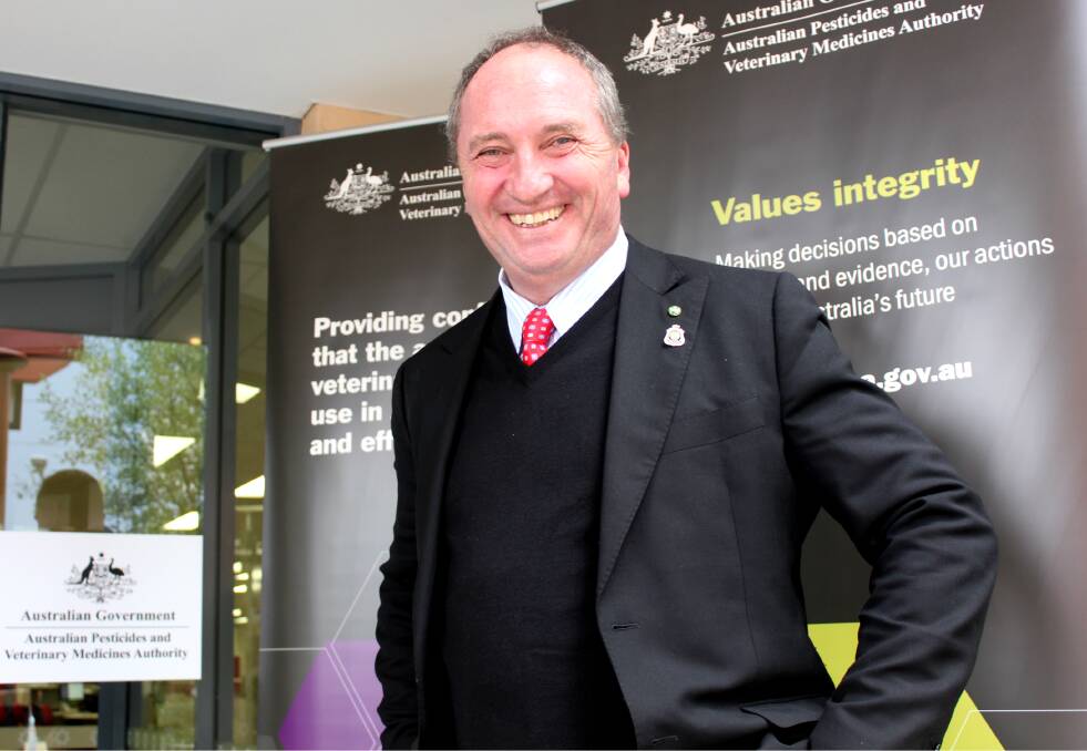 Deputy Prime Minister Barnaby Joyce the new AVPMA office in Armidale.