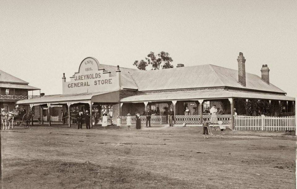 A piece of 1904: Reynolds General Store in the earlier days of last century.