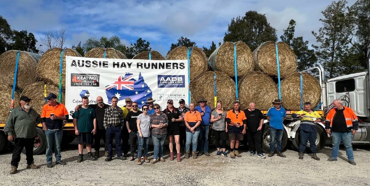 The Aussie Hay Runners have delivered 26 truck loads of hay to 70 farmers across the Inverell shire.