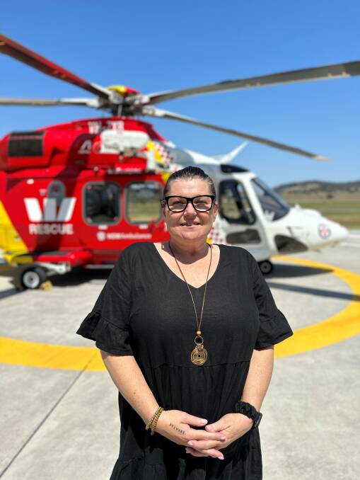 Nicole Haddock and members of her family have used the helicopter service in life-threatening situations in recent years. Picture supplied.