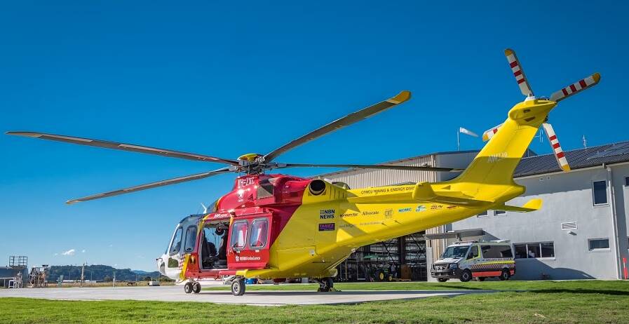 The new Agusta Westland AW139 helicopter is now operating out of Lismore.