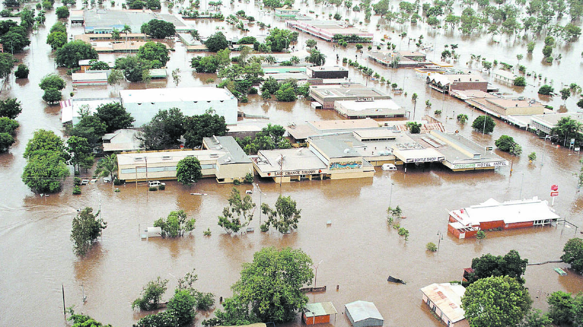 Flooding in Katherine, NT in 1998. Decades later many locals are still mentally scarred by the event.