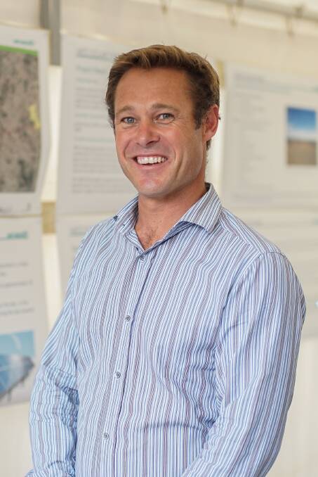 ON THE JOB: Armidale-based project engineer David Ross and his team surveyed potential sites across the state and found the New England to be an ideal location.