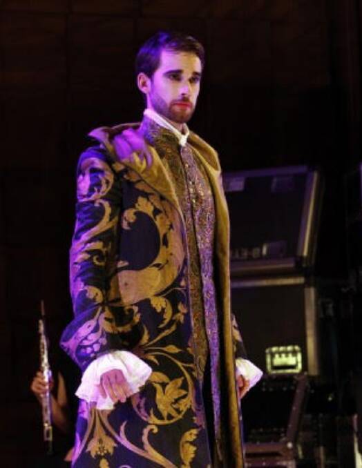 TALENT: Jeremy as Magus in Voyage to the Moon with Musica Viva and Victorian Opera. Photo: Jeff Busby