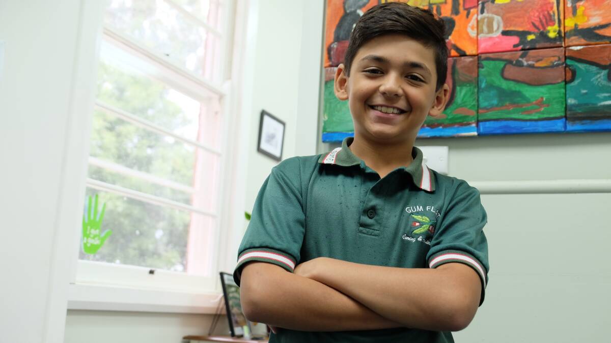 HIGH HOPES: Gum Flat School student Cooper Taveira hopes he'll make the North West rugby league side on March 31. 