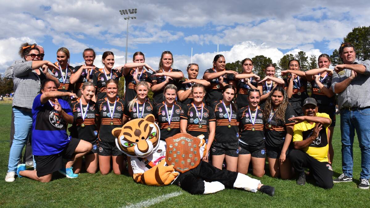 The Tingha Tigers women won back-to-back premierships in 2022 and 2023. 